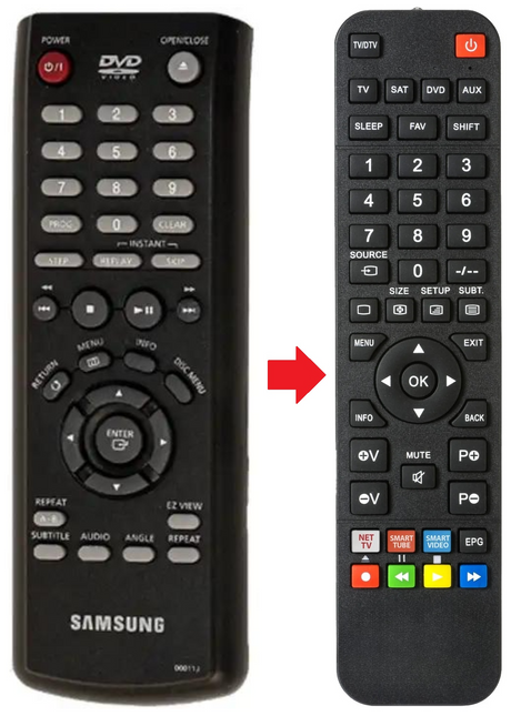 00011J SAMSUNG afstandsbediening - productfoto