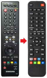 00084L SAMSUNG afstandsbediening - productfoto