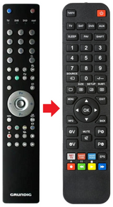 RC2134602/01 GRUNDIG afstandsbediening - productfoto