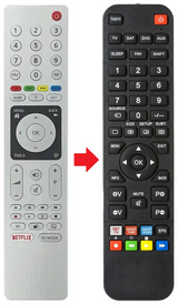 RC3304816/02 GRUNDIG afstandsbediening - productfoto