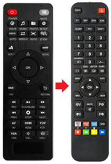 1080P AGPTEK afstandsbediening - productfoto
