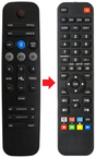 Afstandsbediening geschikt voor PHILIPS HTL2183B/12 productfoto