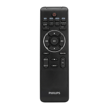 MCM277/12 PHILIPS afstandsbediening