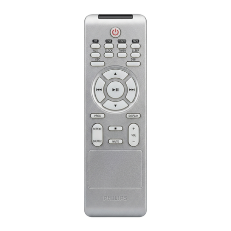 MCM204/12 PHILIPS afstandsbediening