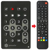 1933 PINNACLE afstandsbediening - productfoto