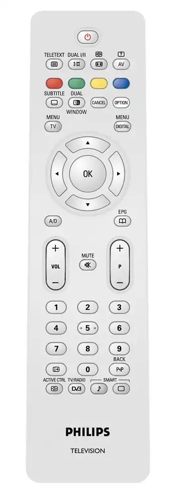 19PFL5602D PHILIPS afstandsbediening
