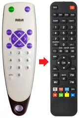 20390390 RCA afstandsbediening - productfoto
