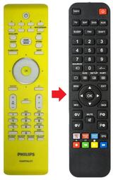 22AV8573 PHILIPS afstandsbediening - productfoto
