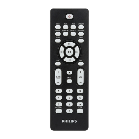 MZ-3/22 PHILIPS afstandsbediening