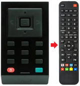 25.K010H.001 ACER afstandsbediening - productfoto