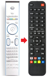 26PF9631D PHILIPS afstandsbediening - productfoto