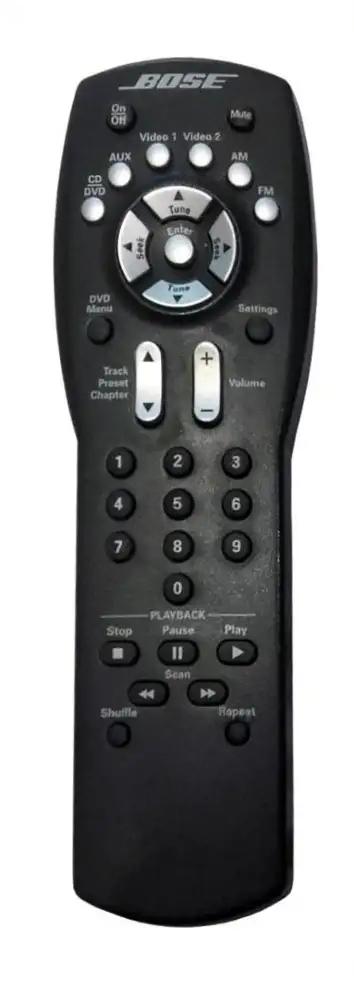 321HOME-ENTERTAINMENTSYSTEM BOSE afstandsbediening