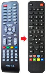 32HDDTV2023 JCL afstandsbediening - productfoto