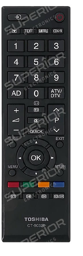 32L2433D TOSHIBA afstandsbediening