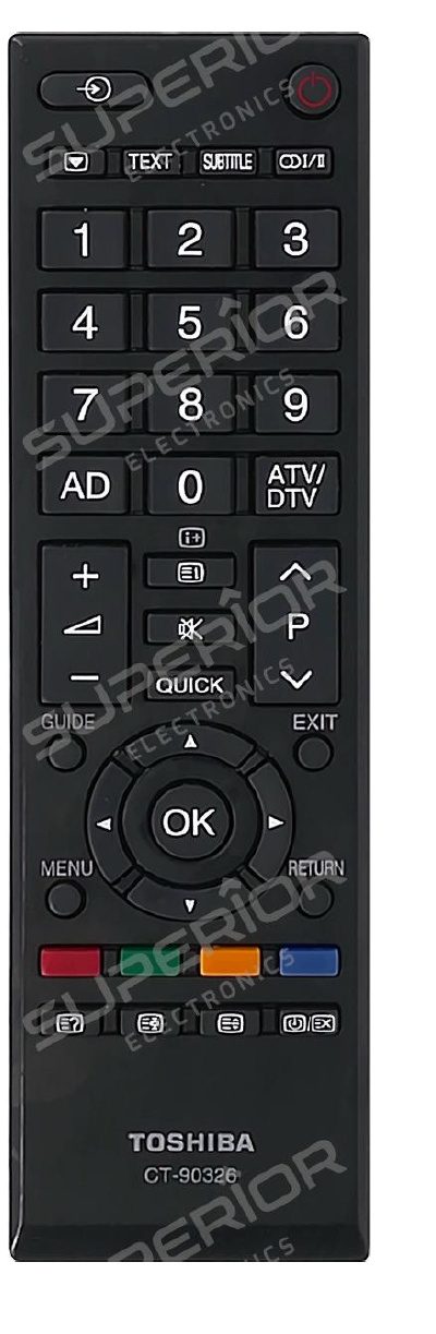 32L2433D TOSHIBA afstandsbediening