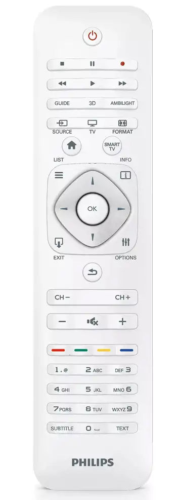 32PFL6087K PHILIPS afstandsbediening