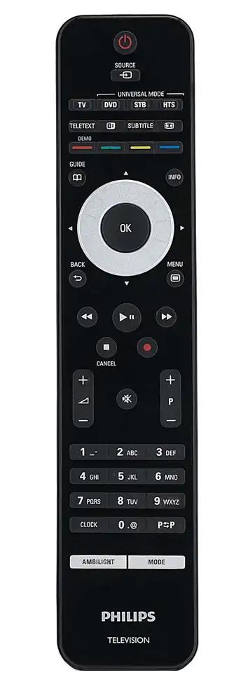 32PFL9603D PHILIPS afstandsbediening