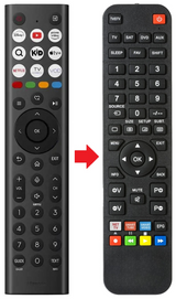 40A49Q HISENSE afstandsbediening - productfoto