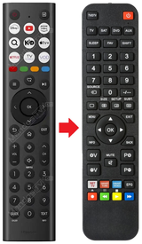 40A5Q HISENSE afstandsbediening - productfoto