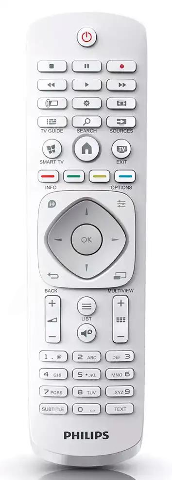 40PFK6609 PHILIPS afstandsbediening
