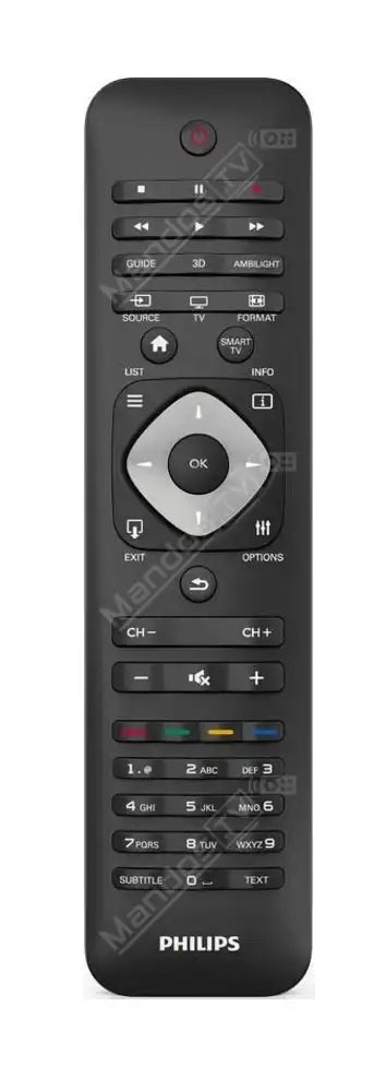 40PFL4508T PHILIPS afstandsbediening
