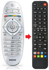 42PDL7906H PHILIPS afstandsbediening - productfoto
