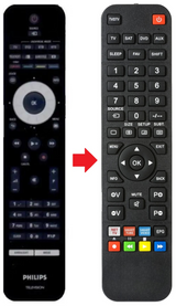 42PFL96030 PHILIPS afstandsbediening - productfoto