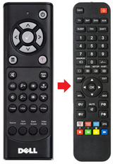 4320 DELL afstandsbediening - productfoto
