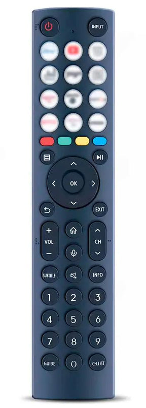 50A7KQ HISENSE afstandsbediening
