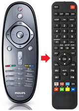 52PFL8605M PHILIPS afstandsbediening - productfoto