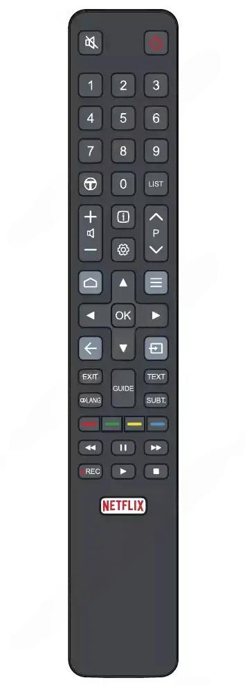 55P618 TCL afstandsbediening