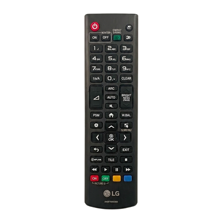 55TA3E-B LG afstandsbediening