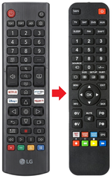 55UQ81003LB LG afstandsbediening - vergelijking