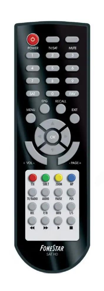 580HD FONESTAR afstandsbediening