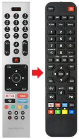 65U9400 VESTEL afstandsbediening - productfoto