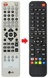 6710CDAK11C LG afstandsbediening - productfoto