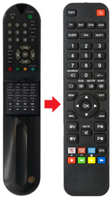 6710V0007A LG afstandsbediening - productfoto