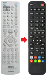 6711R1P104D LG afstandsbediening - productfoto
