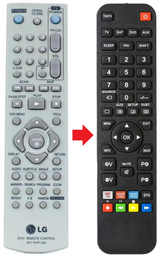 6711R1P112A LG afstandsbediening - productfoto