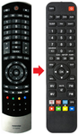 Vervangende TOSHIBA 32RL933 afstandsbediening productfoto