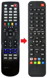 9500-IP XORO afstandsbediening - productfoto