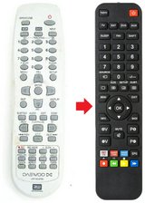 97P1RA2FB3 SEG afstandsbediening - productfoto