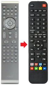 996510010406 PHILIPS afstandsbediening - productfoto
