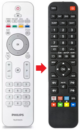 996510036518 PHILIPS afstandsbediening - productfoto