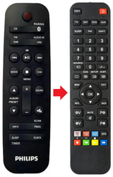 996580006314 PHILIPS afstandsbediening - productfoto