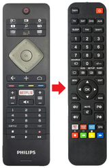 996597000319 PHILIPS afstandsbediening - productfoto