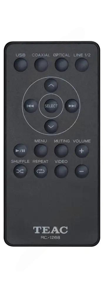 A-H01 TEAC TEAK afstandsbediening