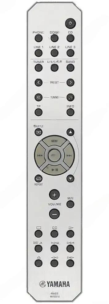 A-S500 YAMAHA afstandsbediening