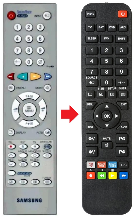 AA59-00221B SAMSUNG afstandsbediening - productfoto