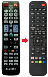 AA59-00432A SAMSUNG afstandsbediening - productfoto